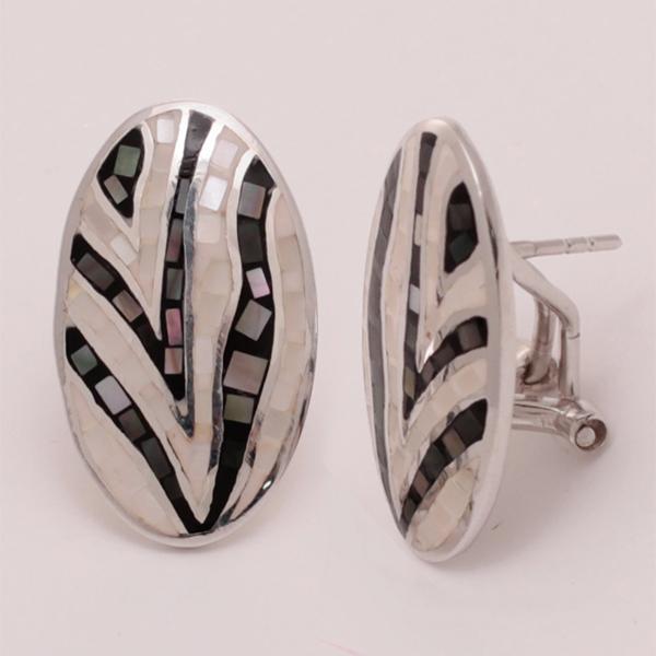 Серьги 2424920097  из серебра 925 пробы