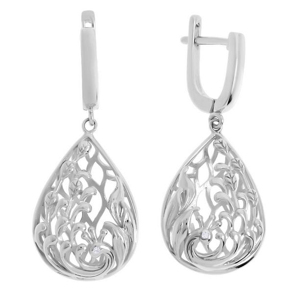 Серьги из серебра
