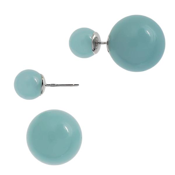 Серьги с халцедоном из серебра